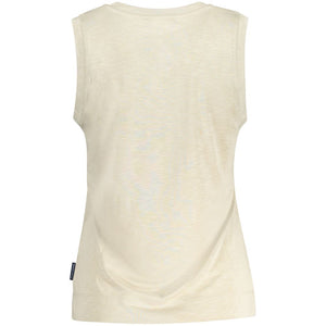 North Sails Beige Modal Women Tank Top