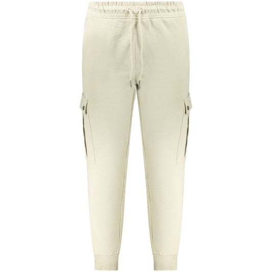 Hugo Boss Beige Cotton Men's Sweatpants