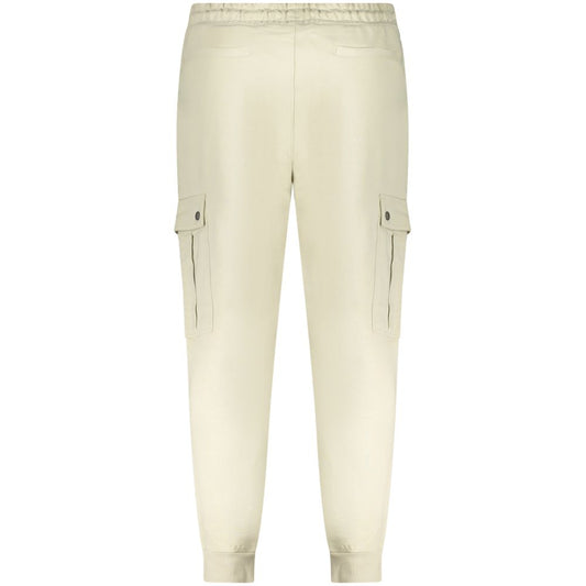 Hugo Boss Beige Cotton Men's Sweatpants