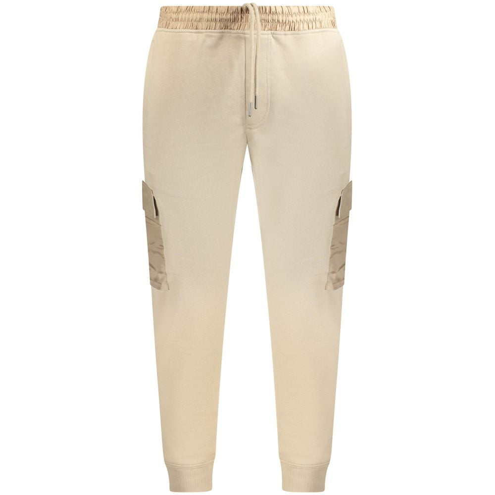 Hugo Boss Beige Cotton Men's Jogger Pant