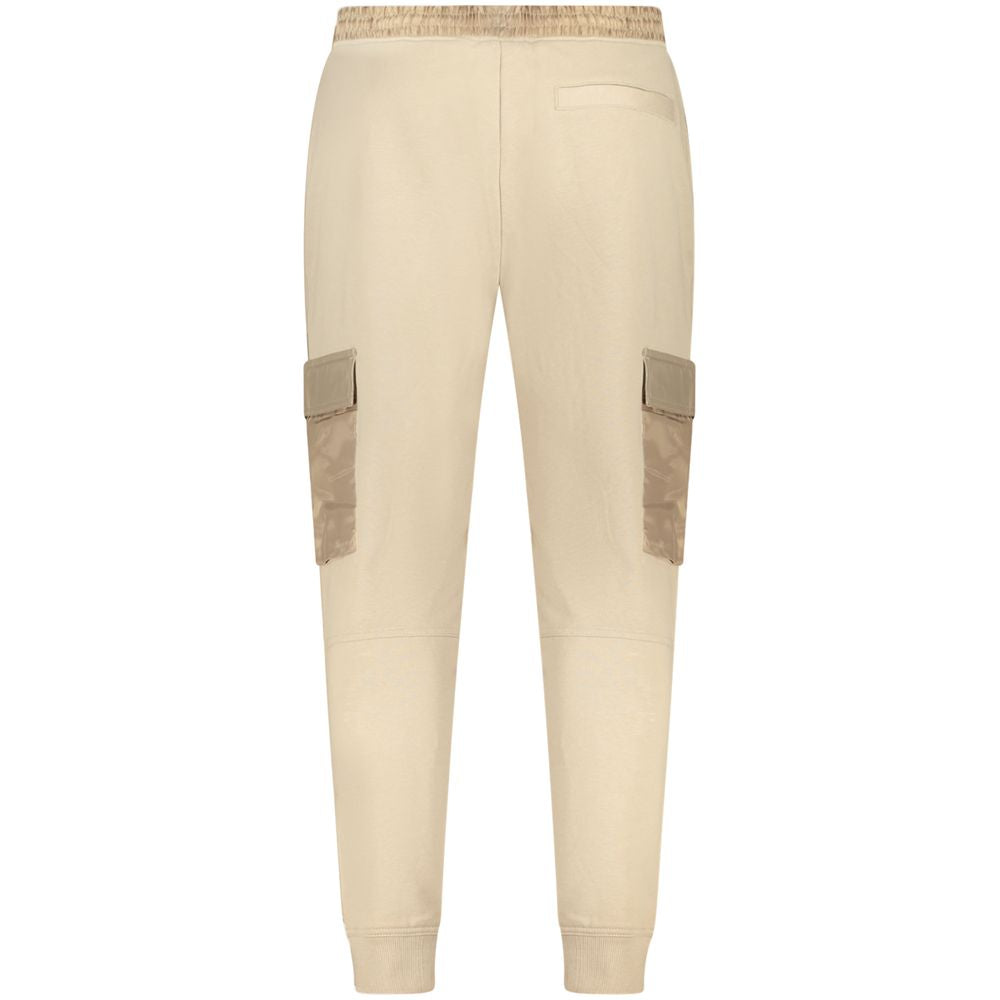 Hugo Boss Beige Cotton Men's Jogger Pant