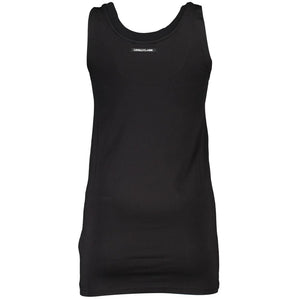 Cavalli Class Black Cotton Women Tank Top