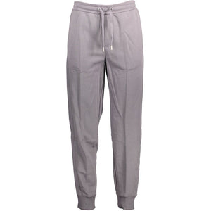 Calvin Klein Grigio Cotton Men's Track Pant