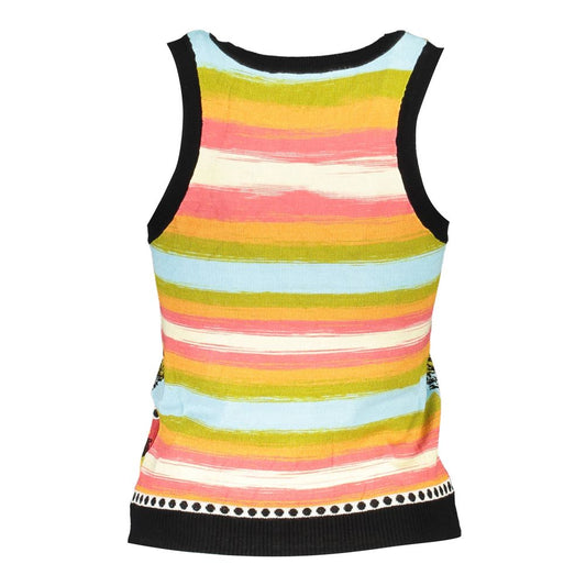 Desigual Black Viscose Women Tank
