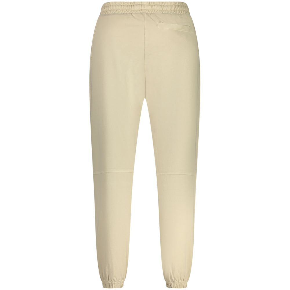 Hugo Boss Beige Cotton Men's Sports Trouser
