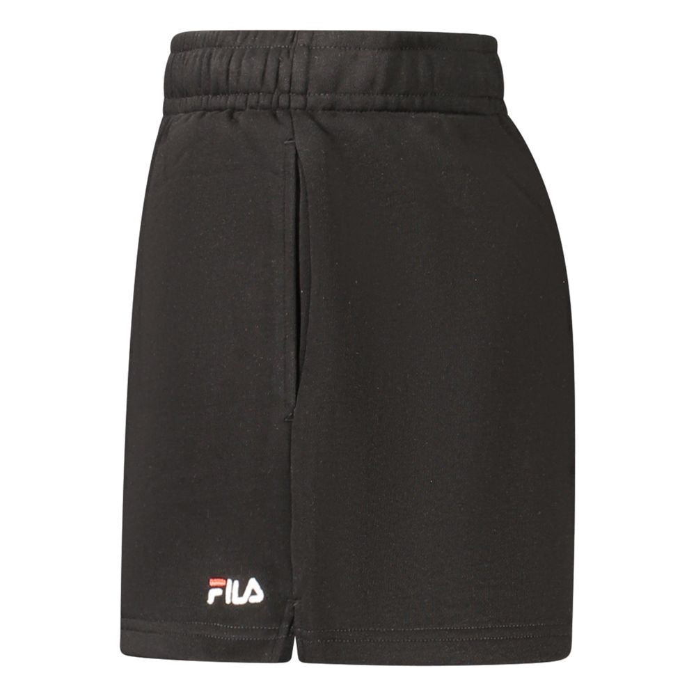 Fila Black Cotton Women's Sweatpant