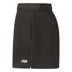 Fila Black Cotton Women's Sweatpant