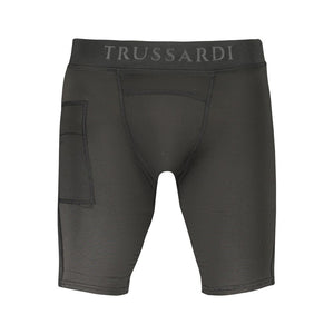 Trussardi Black Polyester Men's Track Pant
