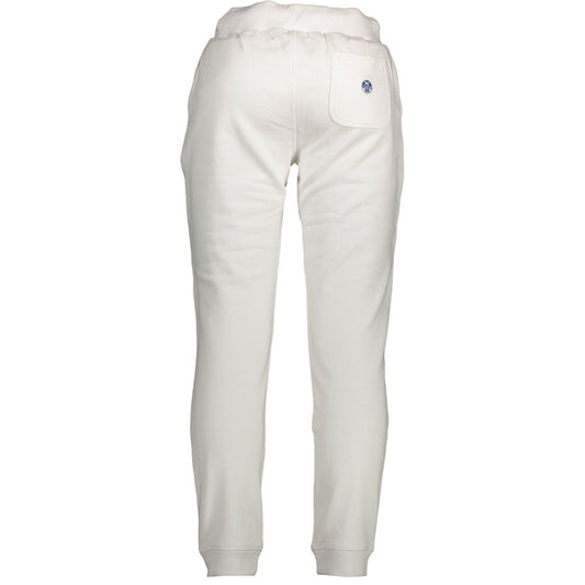 North Sails White Cotton Men's Sweatpant