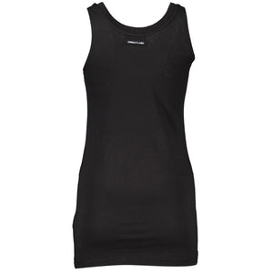 Cavalli Class Nero Cotton Women Tank Top