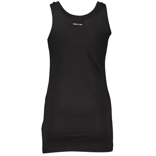 Cavalli Class Nero Cotton Women Tank Top