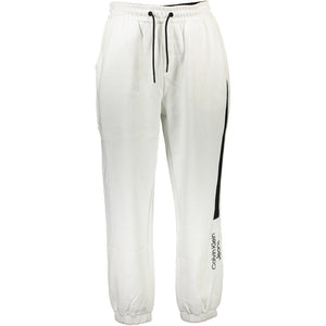 Calvin Klein White Cotton Men's Sport Trouser