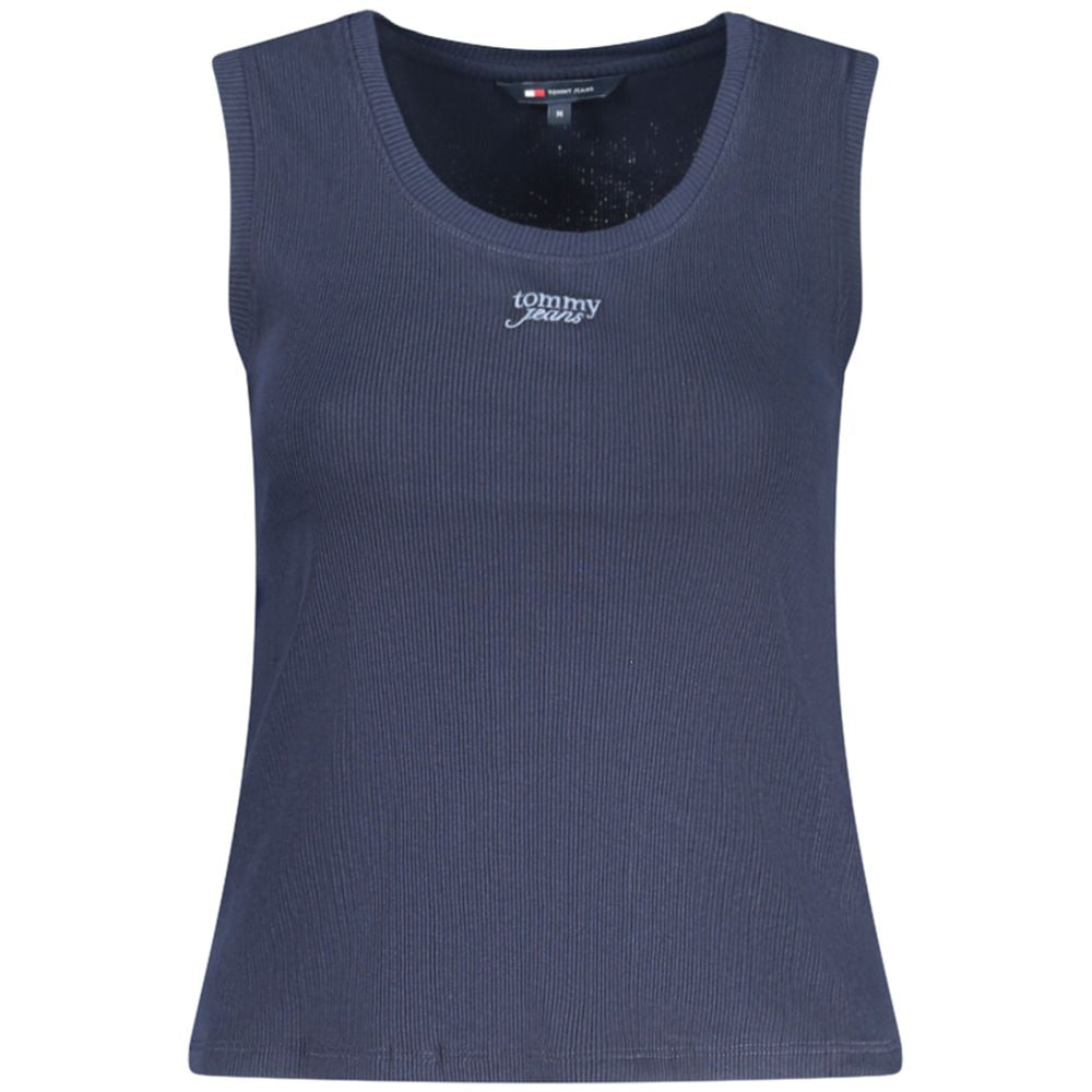 Tommy Hilfiger Blue Cotton Women's Tank Top