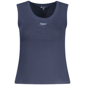 Tommy Hilfiger Blue Cotton Women's Tank Top