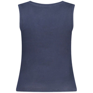 Tommy Hilfiger Blue Cotton Women's Tank Top