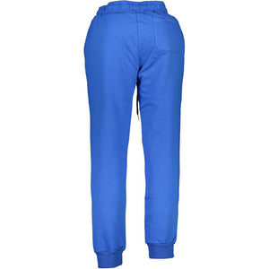 La Martina Blue Cotton Men's Track Pant