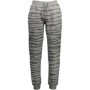 Cavalli Class Grey Cotton Men's Sweatpants