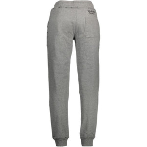 Cavalli Class Grey Cotton Men's Sweatpants