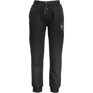 La Martina Black Cotton Men's Sweatpants