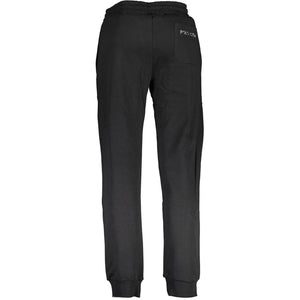La Martina Black Cotton Men's Sweatpants