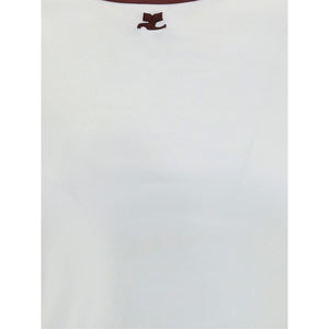 Courrèges White Cotton T-Shirt