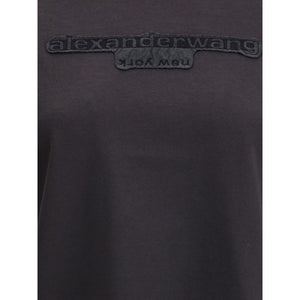 Alexander Wang Gray Cotton T-Shirt