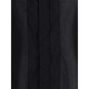 The Latest Black Cotton Blouse