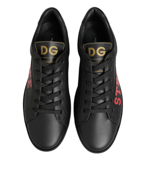 Dolce & Gabbana Black Street Life Low Top Men Sneakers Shoes