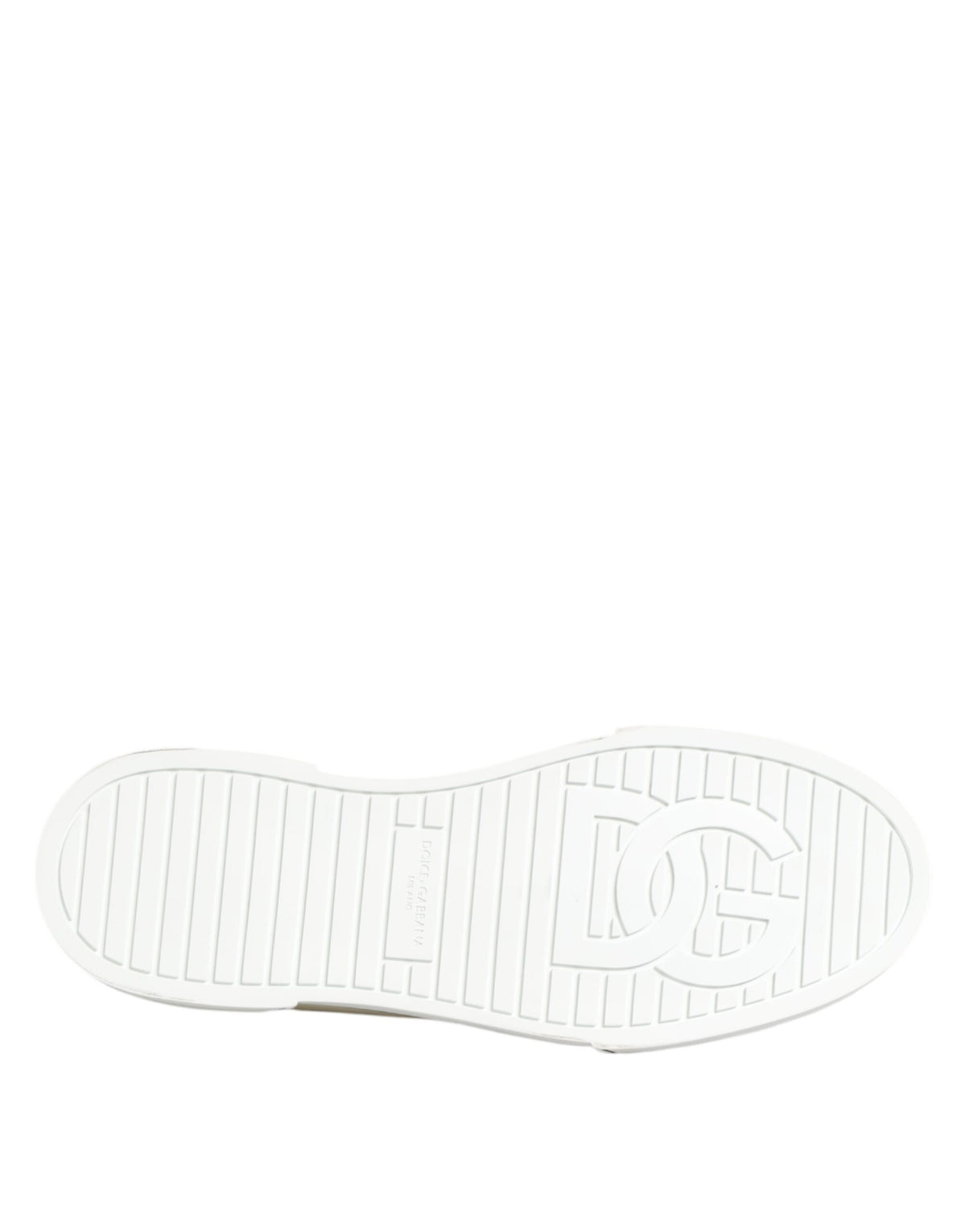 Dolce & Gabbana Multicolor Cotton Logo Low Top Sneakers Shoes