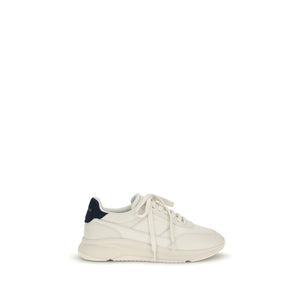 Axel Arigato White Calf Leather Bos Taurus Athletic Sneakers