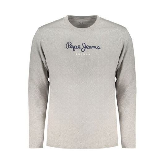 Pepe Jeans Grigio Cotton Men T-Shirt