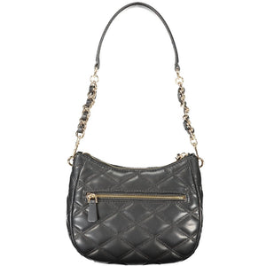 Guess Jeans Nero Poliuretano Women Handbag