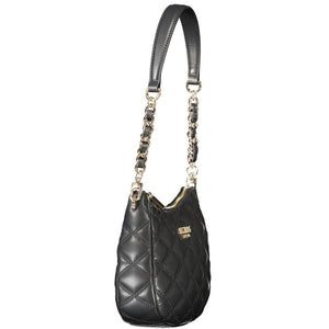 Guess Jeans Nero Poliuretano Women Handbag