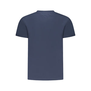 Tommy Hilfiger Blu Cotton Men T-Shirt