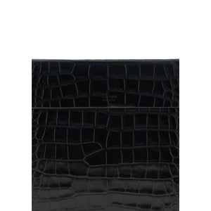 Tom Ford Black Leather Clutch Bag