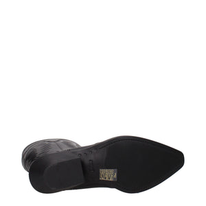 Christian Dior Black Cotton Boots