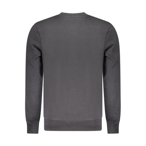 North Sails Black Cotton Men's Sweatshirt