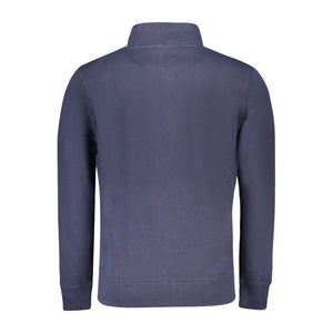 North Sails Blue Cotton Men Sweatshirt
