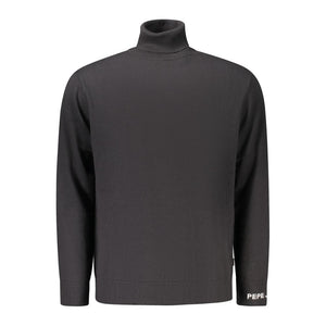 Pepe Jeans Black Cotton Men Sweater