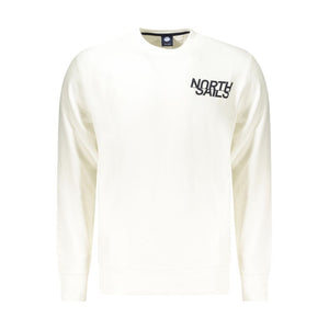 North Sails White Cotton Mens Sweatshirt
