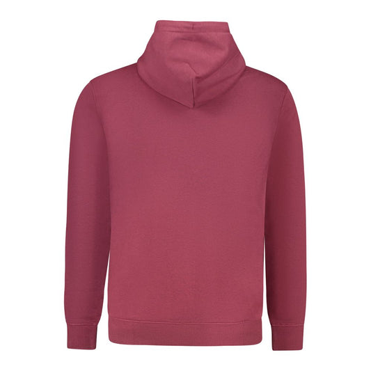 Tommy Hilfiger Red Cotton Men's Sweatshirt