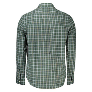 Timberland Verde Cotton Men Shirt