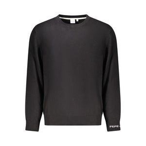 Pepe Jeans Black Cotton Men Sweater