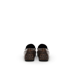 Tod's Brown Leather Moccassin