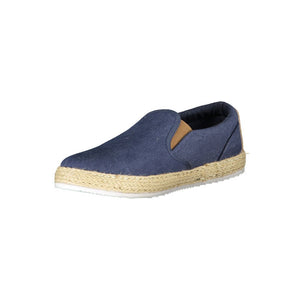 Carrera Blu Polyester Men Sneaker