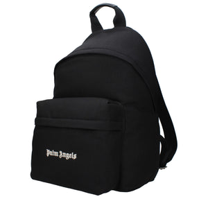 Palm Angels Black Fabric Backpack