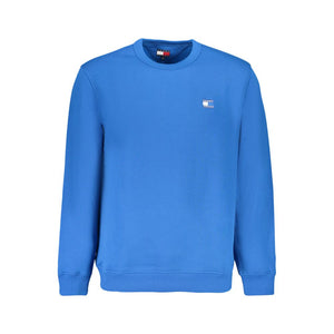 Tommy Hilfiger Blue Cotton Men Sweater