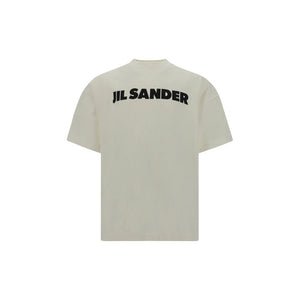 Jil Sander White Cotton T-Shirt