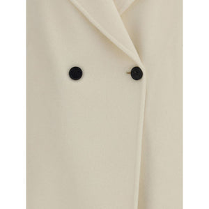 Aftercoat Cream Fleece Wool Coat