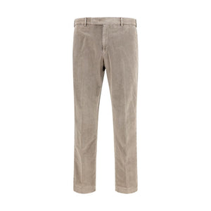 PT Torino Beige Cotton Pants